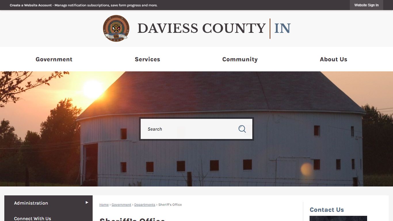 Sheriff’s Office | Daviess County, IN